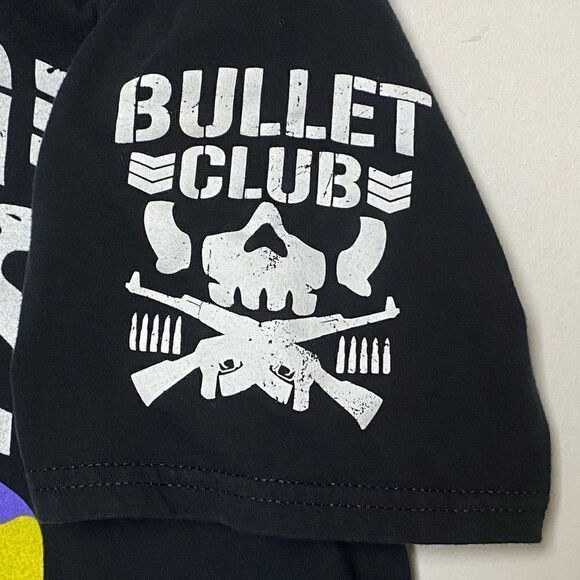 Young Bucks Official Bullet Club Pro Wrestling Tees Men's Black T-Shirt Sz L - Picture 6 of 9